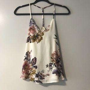 Floral Print Tank Top